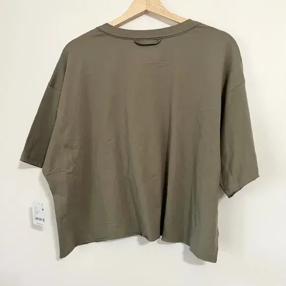 NWT Free People Movement Inspire Logo Tee in Sage - Picture 6 of 6
